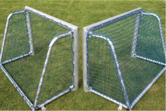 Minibranková síť PP 2,3 mm 1,90 x 1,30 m, oko 45 mm, hloubka 0,7 x 0,7 m, rozměr branky 1,8 × 1,2 m