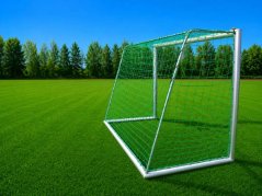Přenosná hliníková fotbalová branka 3 x 2m se sítí
