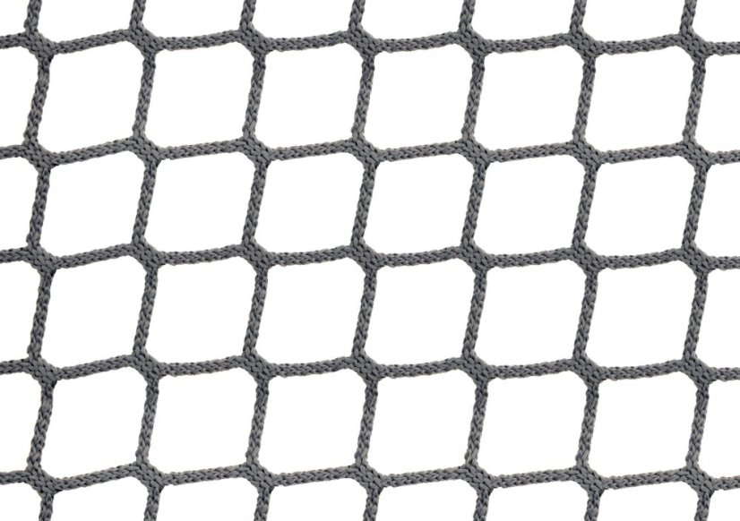 Ochranná síť PP 5,0 mm, oko 45 mm - Barva sítě: šedá