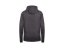 Sportovní mikina NIDELO Zip hoodie Quimper šedá - Velikost oblečení: L