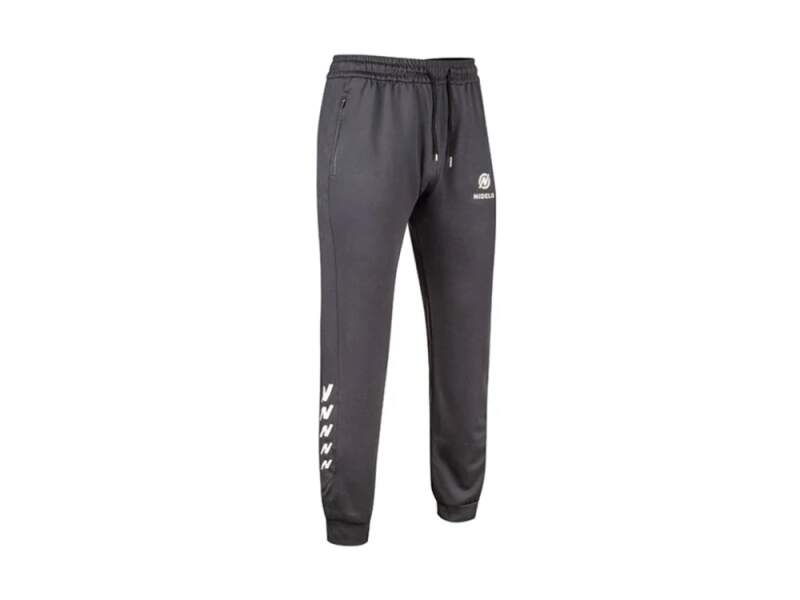 Sportovní tepláky NIDELO pants Quimper šedo černá