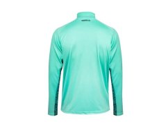 Tréninková mikina NIDELO Training zip jacket 2.0 Nantes tyrkysová