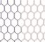 Fotbalová branková síť PP 3,5 mm, plástvová oka, 2 barevná, hloubka 2,0 x 2,0 m, rozměr branky 7,32 × 2,44 m - Barva sítě: modrá/bílá