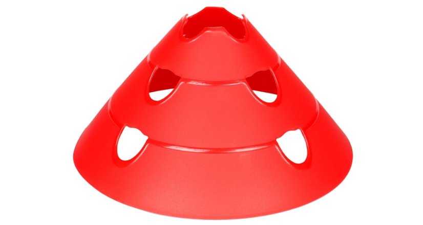 Mega Cones 6in víceúčelové mety - více barevných variant - Barva: Červená