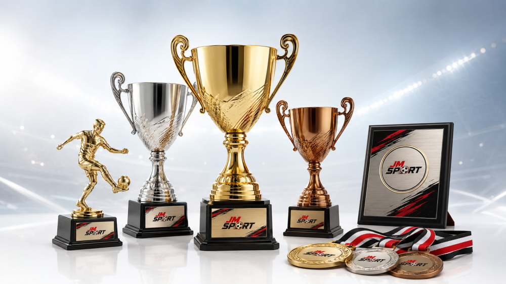 Sportovní poháry, medaile a trofeje JM SPORT Kyjov